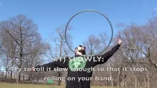 Chest Roll to Hand / Finger-Tip Balance with That Hoop Guy  Tutorial #1