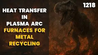1218. Heat Transfer in Plasma Arc Furnaces for Metal Recycling | Crack Gate | The Engineer Owl #heat