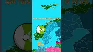 what if Pakistan and Norway switch places let's see #shorts#countryballs#strongestcountry#subscribe