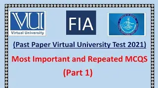 FIA past papers for Constable, ASI, Sub Inspector, UDC Virtual University 2021-2022