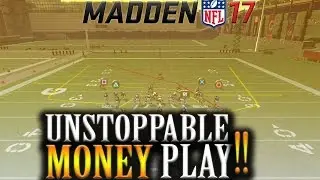 UNSTOPPABLE ! Passing Play in MADDEN 17 - Money play beats EVERY DEFENSE  ! MADDEN 17 TIPS !