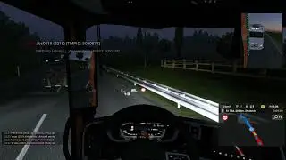 12/23/2025 09:33 AM ETS2 Reckless driving footage on cd route