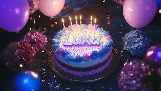 Happy Birthday Luka - New Birthday Song for Friends & Family