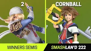 SmashLAN'd 222 Winners Semis - 2 (Sheik) vs Cornball (Sora) - SSBU Tournament