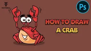 How to Draw a Crab Character in Adobe Photoshop