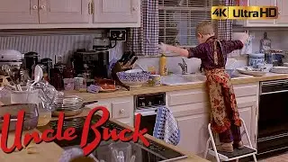 Uncle Buck (1989) Bucks First Night With Kids And getting Them To Bed 4K HDR