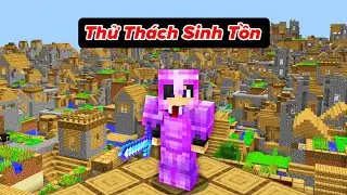 T&ocirc;i Cố Gắng Sống S&oacute;t Trong Minecraft Khi L&agrave;ng D&acirc;n L&agrave;ng Mạnh Đến Mức V&ocirc; L&yacute;!