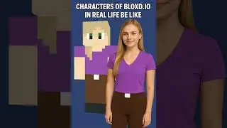 Bloxd.io Characters in Real Life Be Like 😂🔥 #bloxdio #bloxd  #gamingshorts  #funny  #shorts