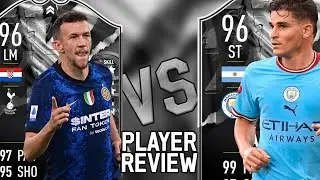 96 J. ALVAREZ vs. 96 PERISIC SHOWDOWN | FIFA 22 Player Review