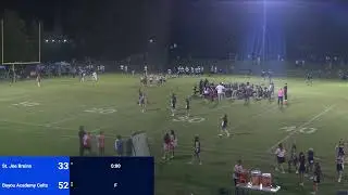 St.Joe Bruins VS Bayou Academy Colts