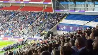 PSG Ultras at UCL Women's Final Cardiff 2017