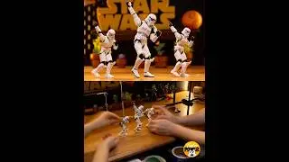 Blokees Star Wars Dance Stop Motion Animation
