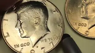 US 1977 Kennedy Half - Silver By Mistake Worth $3000+ United States