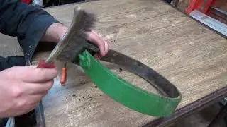 1946 John deere AR  brake band removal clean up and repair