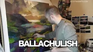 Scottish Landscape Painting: Ballachulish