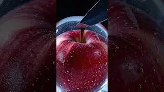 🔷 Sapphire Apple Core #asmr #satisfying #shortsfeed #asmrcutting #oddlysatisfying #asmrshorts