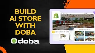 Build a Shopify Store in Minutes with Doba AI | No Coding Needed!