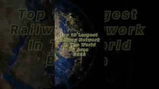 Top 10 Largest Railway Network In The World By Area 2023