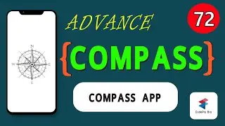 Android Sensor Programming | Comapss app | Android App Development Tutorial  | Class 72| CodePro Bro