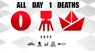 ALL DEATHS FROM SQUID CRAFT GAMES DAY 1 | Seapeekay Reacts