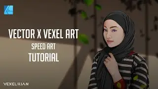 How to Make Vector x Vexel Art in Affinity Designer | Timelapse / Speed Art