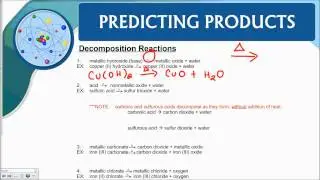 Chemical Reactions (Special Cases)