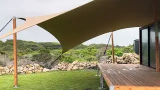 Freeform&reg; Luxury Stretch House | Scarborough Installation, South Africa #glampingtent #tenthouse