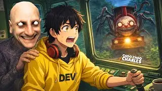 Anzu Senpai Plays CHOO HOO CHARLES 😱 | Dev & Grandpa vs Creepy Horror Train