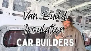 VAN BUILD | Insulating our Ford Transit Van