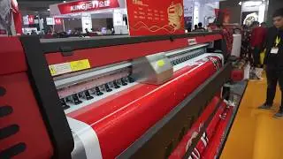 240sqm/h high speed outdoor advertising solvent printer