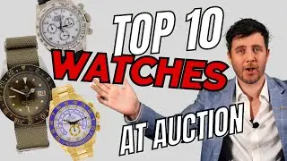 TOP 10 WATCHES: RARE ROLEX GMT MASTER REFERENCE 6542, OMEGA SPEEDMASTER, JAEGER LE COULTRE & MORE!