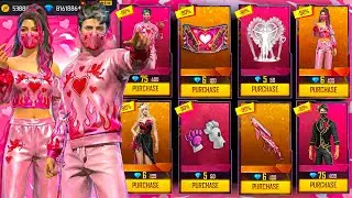 Buying 23000+ Diamonds, Evo Valentine Bundle, Max Evo Gun Skins & Mysteryshop Items On Subscriber ID
