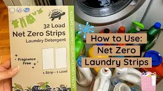 HOW TO USE Net Zero Laundry Strips | Zero Waste Laundry Strips