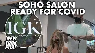 IGK Salon's reopening efforts are a cut above the rest | New York Post