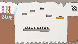 Stickman parkour race 3 (animation)