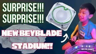 WHAT A SURPRISE🤩 Time to change Beyblade X Stadium😍