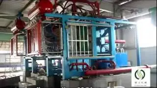 Shunda eps foam packing box making machine, eps fruit box machine