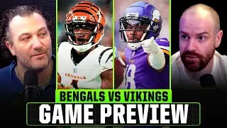 Bengals vs Vikings FULL Preview + Predictions