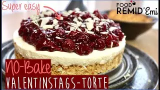 No bake Kirschtorte - S&uuml;&szlig;e Torte zum Valentinstag / MonChou like cake