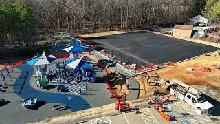 Crooked Creek Park Pickleball Courts - January 2026 Construction Update
