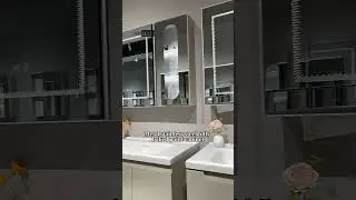 In 2025, a more stable and durable bathroom cabinet option: metal stainless steel full baked type.