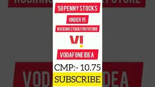 5G Penny Stock Under 15 RS Vodafone Idea #Sharemarketindia #sharemarket2022 #Vi #Stocks #shorts