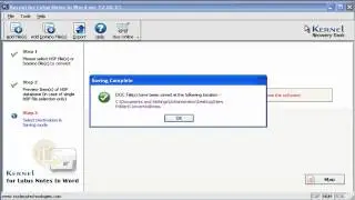 Convert Lotus Notes Mailboxes Items Such As Emails, Notes, ETC to MS Word