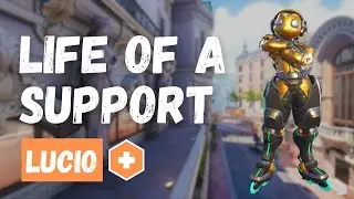Overwatch 2 Gameplay | No Commentary | Life of a Support | Lucio