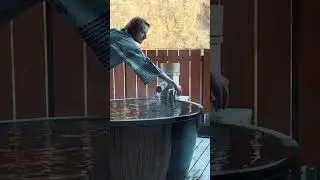 onsen in the mountains near takayama, japan #ryokan