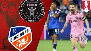 Fc Cincinnati vs inter Miami 2-2 highlights full penalty shootout