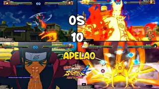 TOP 10 PERSONAGENS MAIS APELÕES DO NARUTO STORM 4 !!!! - RIKEZA GAMES