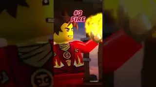 My Top 5 Favourite Elemental Powers|#ninjago #shorts #trending