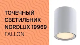 Точечный светильник NORDLUX 19969 NORDLUX 47550132 Fallon обзор