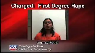 Charged:  First Degree Rape